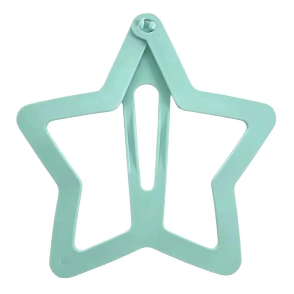 Creative Extra-large Star Hair Clip INS Novelty Clothes BB Clip Solid Color Kawaii Funny Hair Grip Daily Wearing