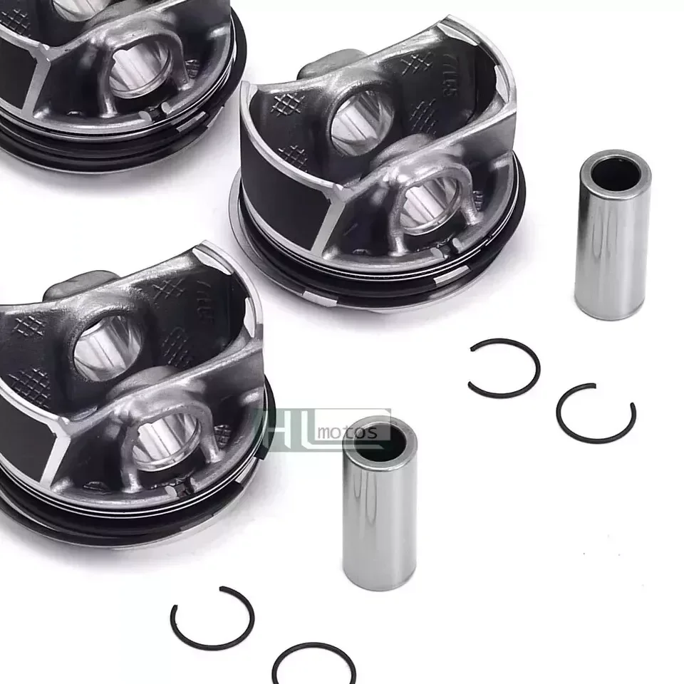 Conjunto de anéis de pistão 4x de alta qualidade OS 0.5 para BMW Mini 118i Cooper S F20 F30 R56 1.6T N13 N18