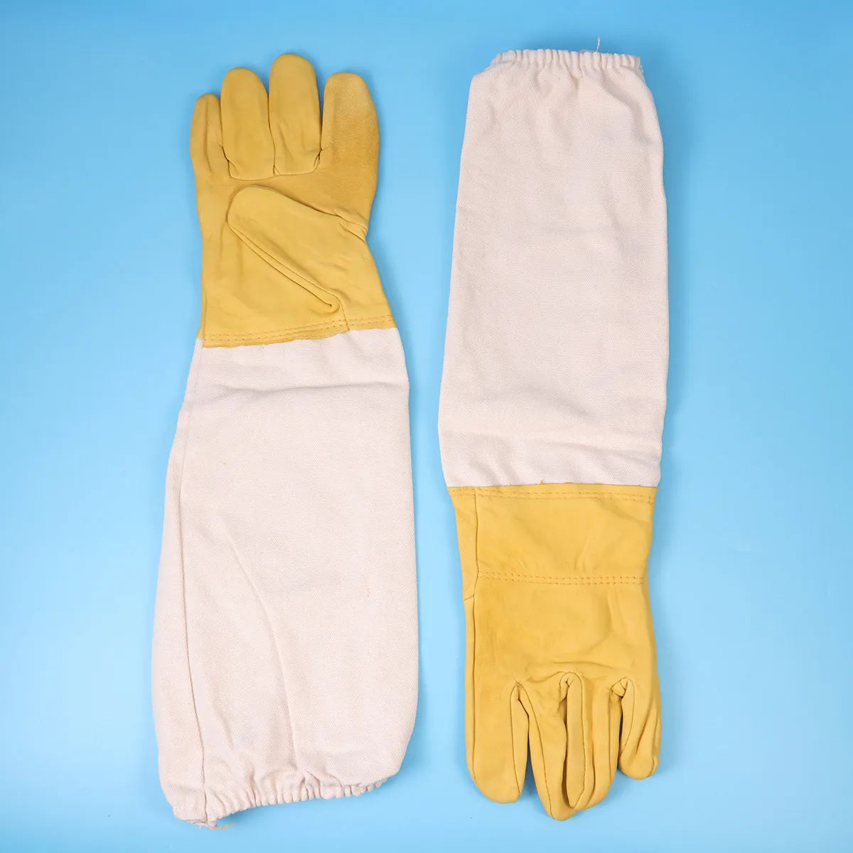 

1Pair Beekeeper Gloves High-Quality Protective Beekeeping Gloves Lightweight Breathable for Gardening Industrial Size
