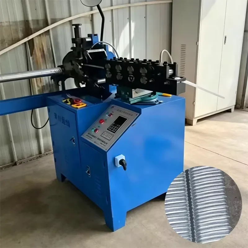 CE Certification High Efficiency 30m/min Auto Corrugated Pipe Making Machine Pipe Screwing Metal Pipe Coiling Machine for