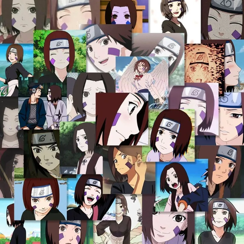 54 قطعة من ملصقات الديكور المبتكرة لشخصية الرسوم المتحركة Nohara Rin