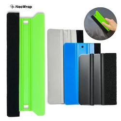 Squeegee Vinyl Tool 8IN/6IN/5IN/4IN Car Vinyl Spatula Scraper with Felt Edge Wallpaper Decal Applicator Kit Wrapping Tools