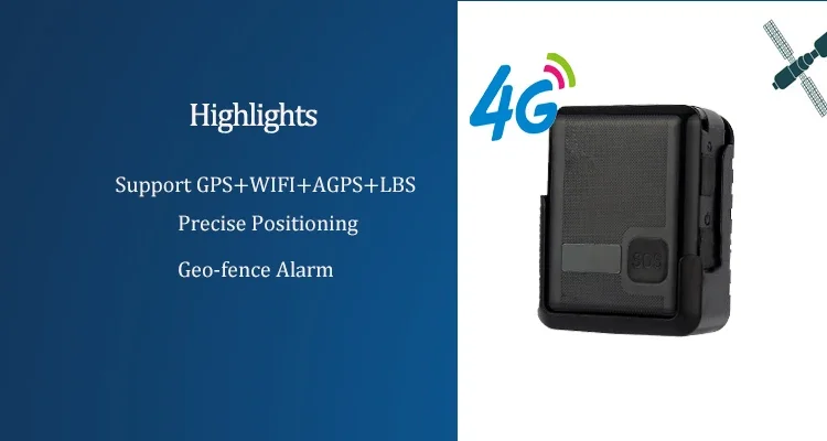 MT100 4g global satellite locator personal gps positioning tracker waterproof and two communication way