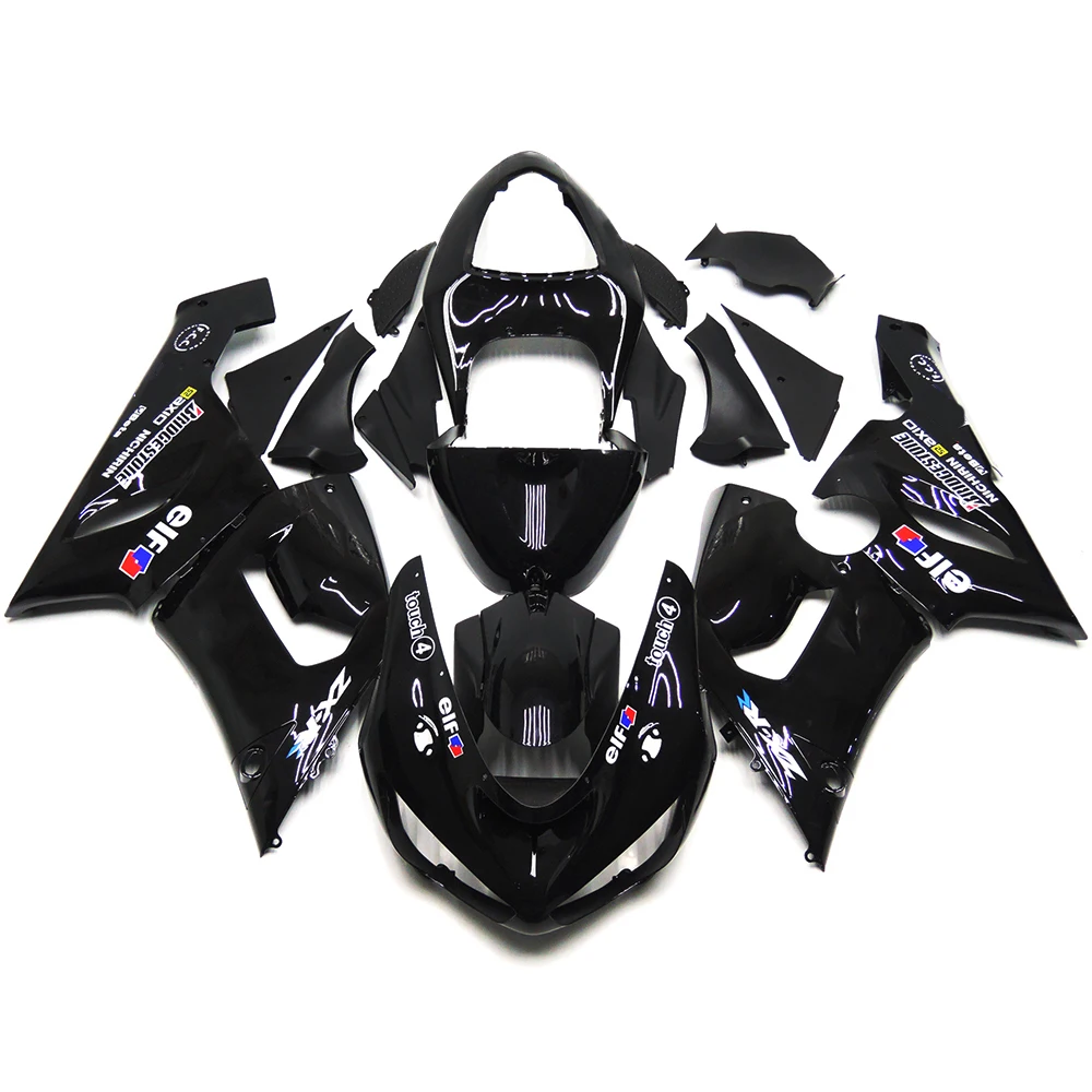 

Motorcycle Fairing Kit ABS Plastic Injection Bodykits Full Bodywork Cover For KAWASAKI Ninja 636 ZX6R ZX-6R 2005 2006