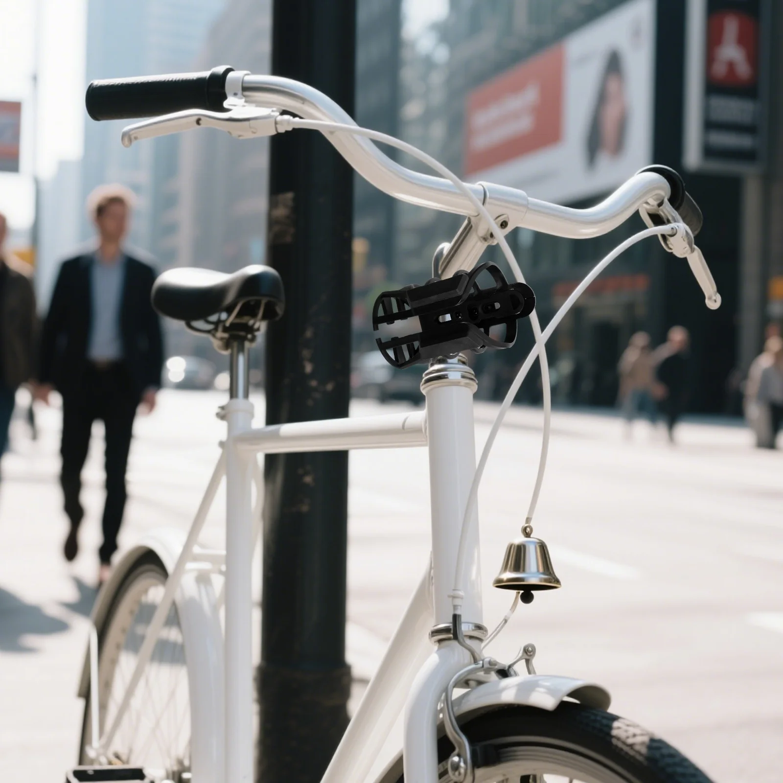 Motorrad-Getränkehalter, universelle Größe, leicht, starker Griff, Flaschenhalter für Fahrrad, Roller, Radfahren, Outdoor, Wasserflaschenhalter