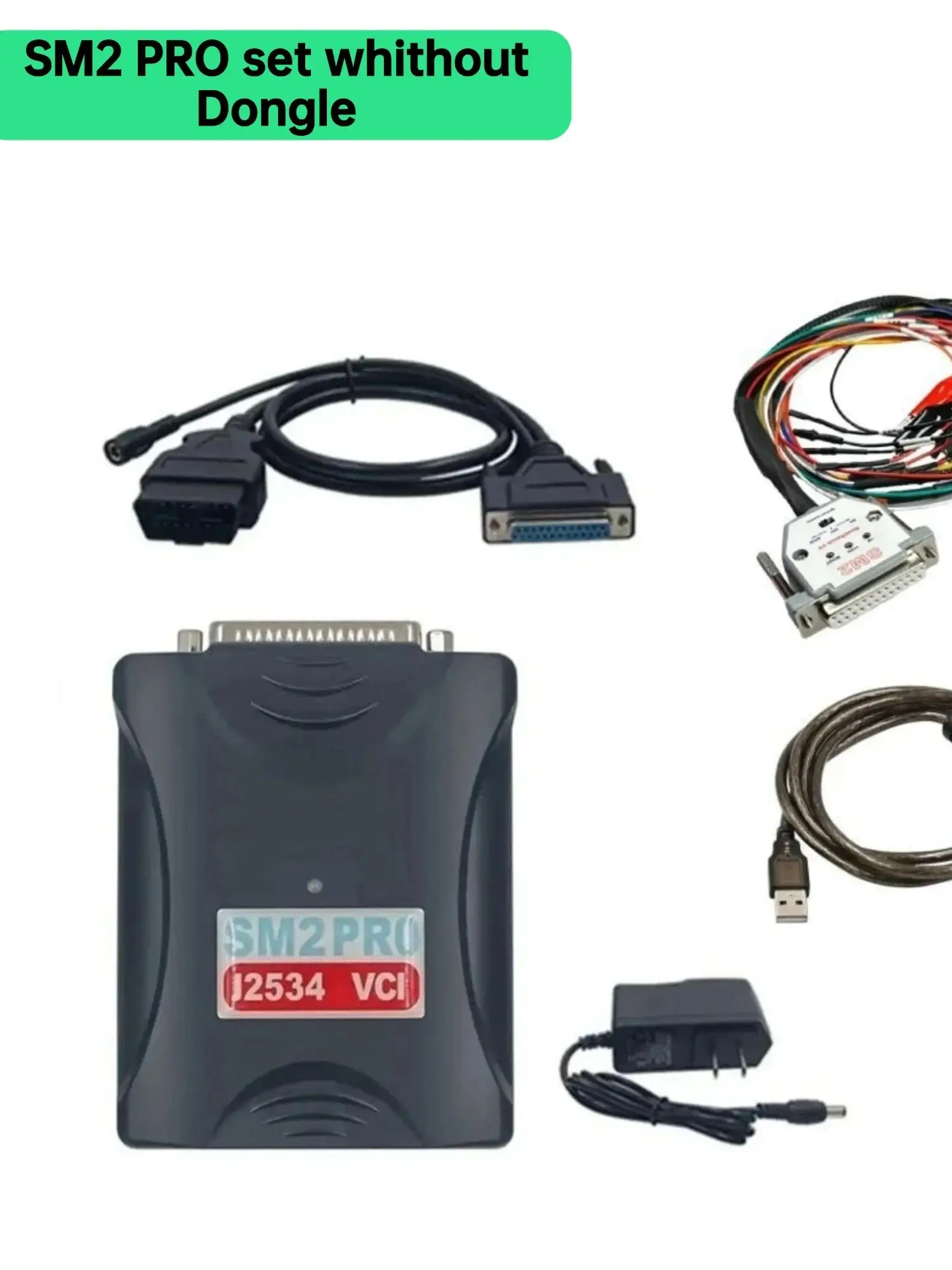 【اشتر الآن!】J2534 pro + 22 إصدار SM2 ملحق 1.20 Pcmflash ECU مبرمج أداة مقعد رقاقة معدات تشخيص السيارات