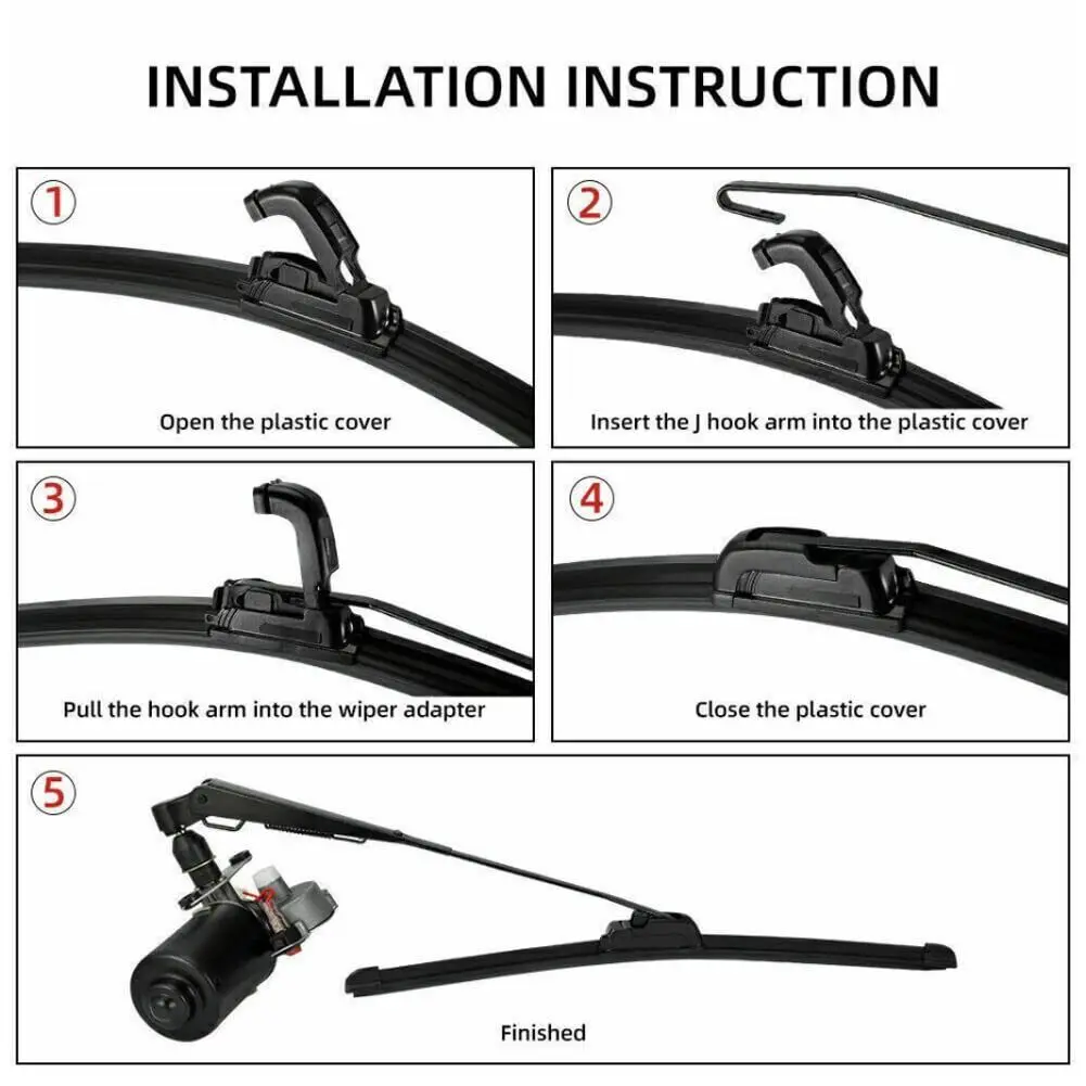 العالمي 12 فولت UTV الكهربائية ممسحة زجاج أمامي مجموعة المحرك ل بولاريس رينجر 570 800 900 1000 1000XP RZR WM-0270