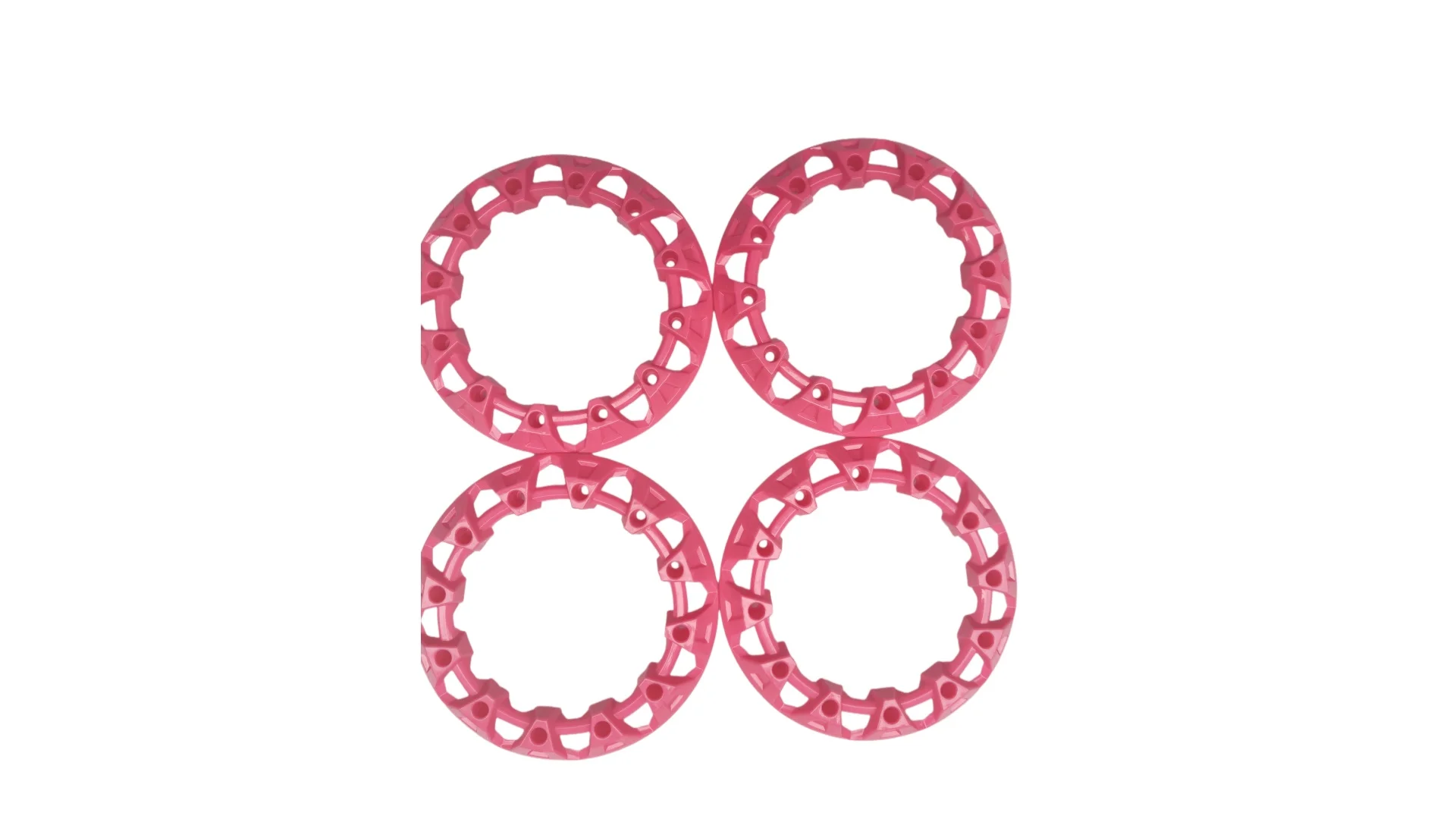 

ATV All Terrain Beach Beach Off-Road Wheel Hub Decorative Parts 8 Inch Wheel Hub Plastic Cover Color Protective Cover 4 Rose Red