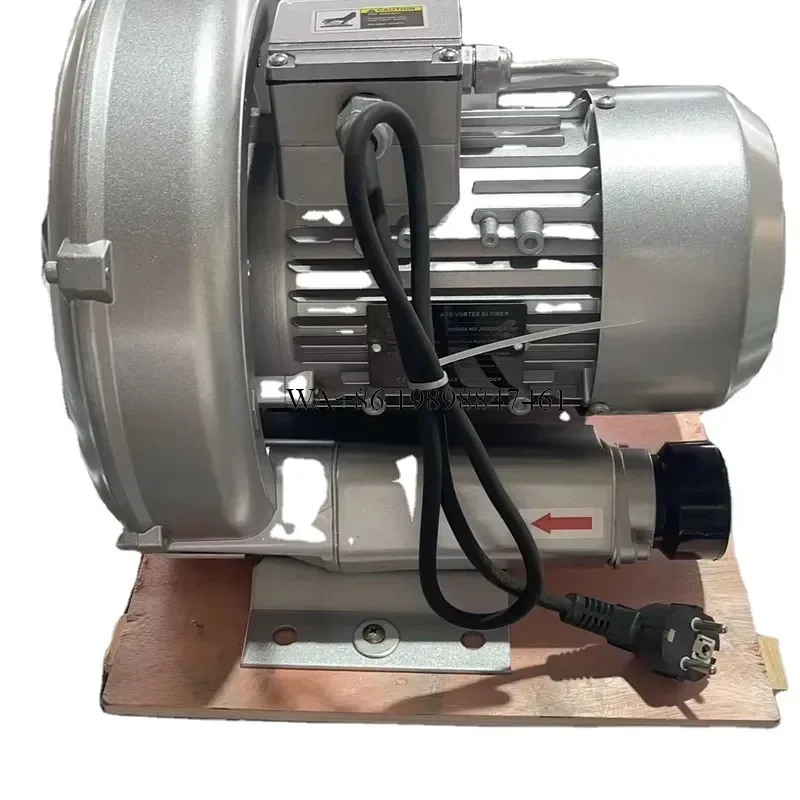 Wmwmnu for Single Stage High Pressure Vortex Industrial Blower 370W 0.5HP 50Hz AC Ventilation Aluminium Impeller