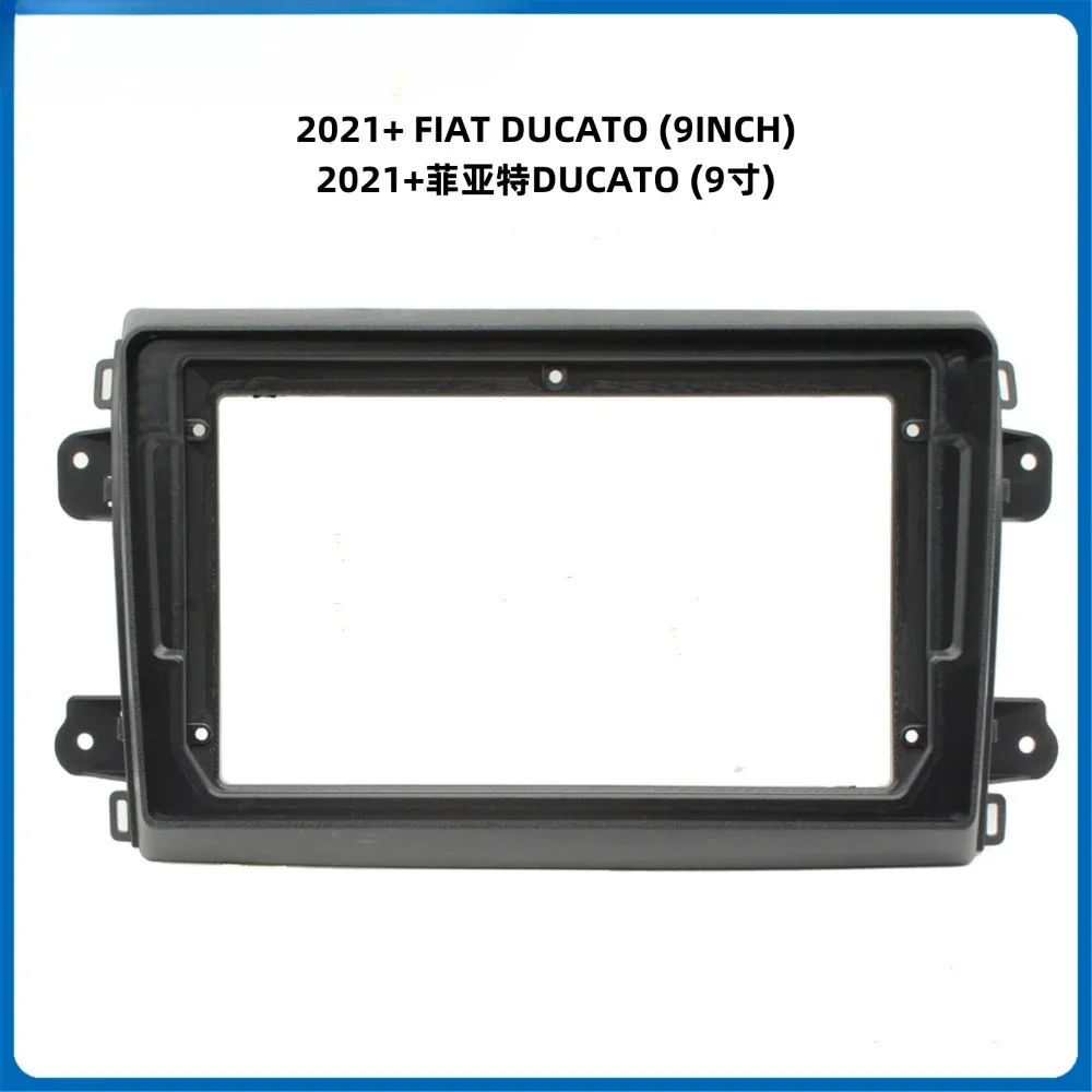 

9 Inch For 2021+ FIAT DUCATO Car Radio MP5 Player Panel Fascia 2Din Stereo Player Install Surround Panel Dash Kit GPS Frame