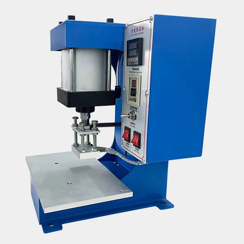 Mini Type Hot Pressing Machine Air Pressure Hot Stamping Machine for Wallet Shoe Pressure Label