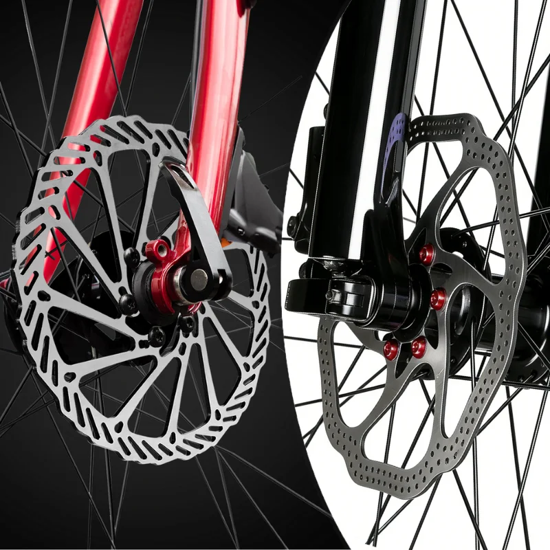 

2PC Bicycle 160 180 203mm Disc Brake Rotor Bike Hydraulic Brakes Disc Thickening Quick Cooling Ultra-light Oil Slick Rotor