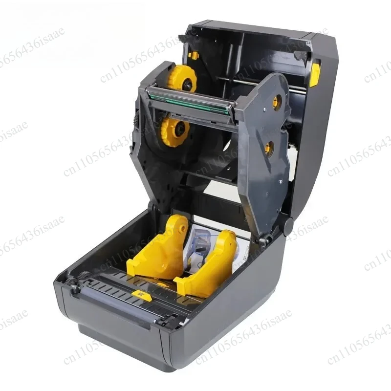 ZD421 Working Thermal Transfer Label Printer, 300dpi, 2D Product Barcode Printer for Adhesive Labels