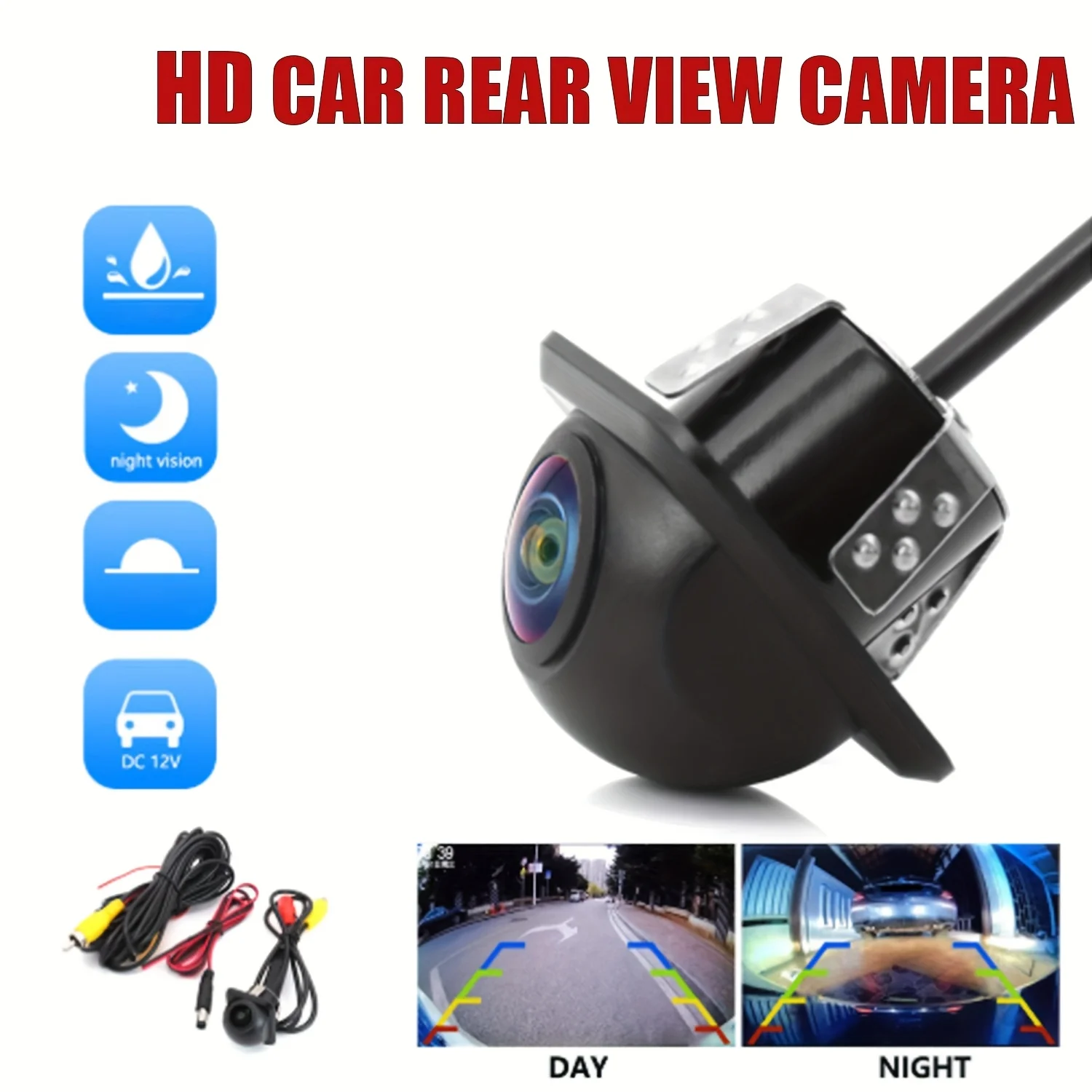 Rearview Cameras And Parking Assist Accessories Enhance Safety While Parking, Suitable for Cars, Suvs, Trucks, And Rvs