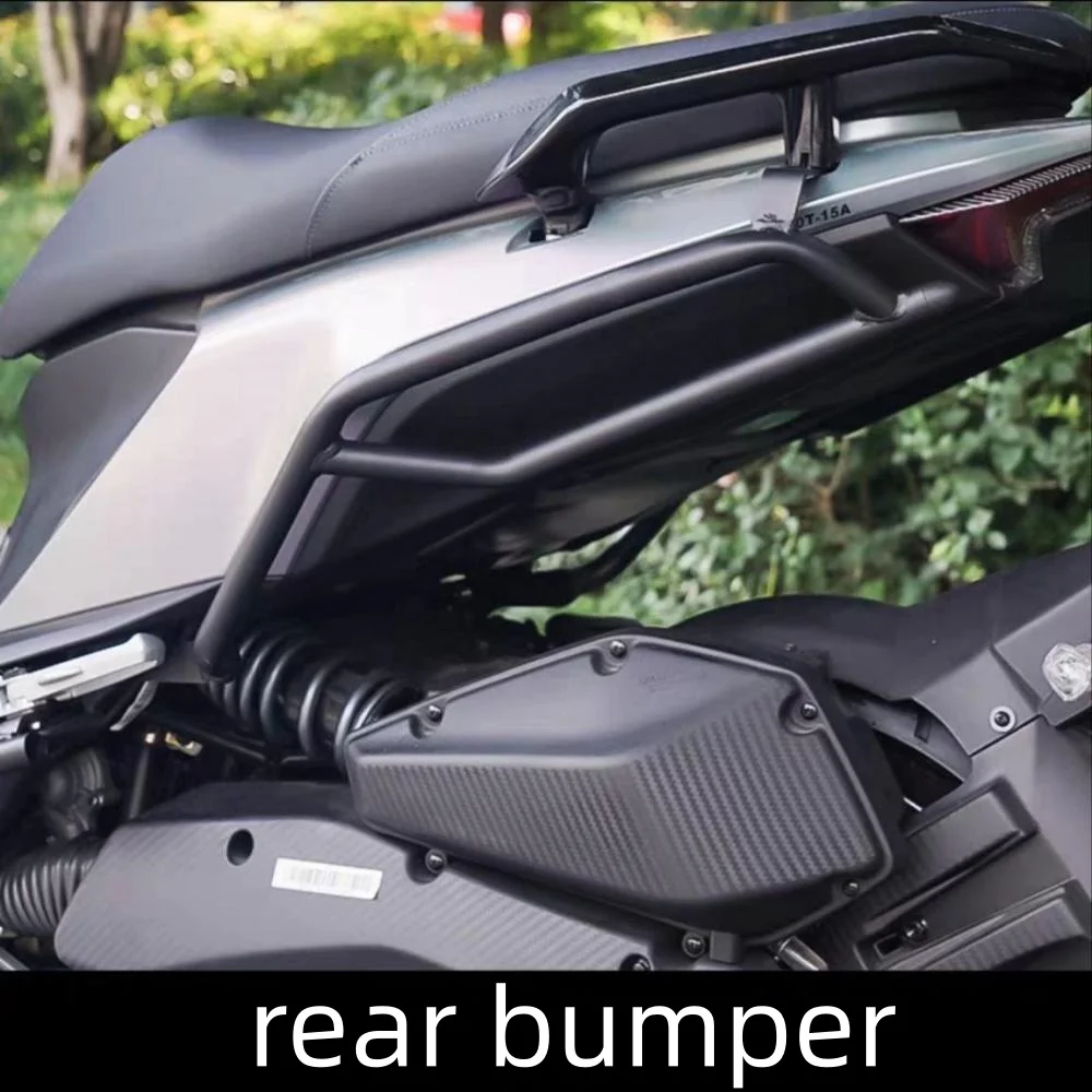 Full Surround Crash Bars Engine Guard Front Rear Bumper Anti-Fall Protector Fit SYM MMBCU 125 150 158