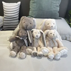 Cute Lop Rabbit Plush Toy Soft Stuffed Long Ears Bunny Doll Funny Baby's Sleeping Companion Delicate Home Decoration Kids Gifts