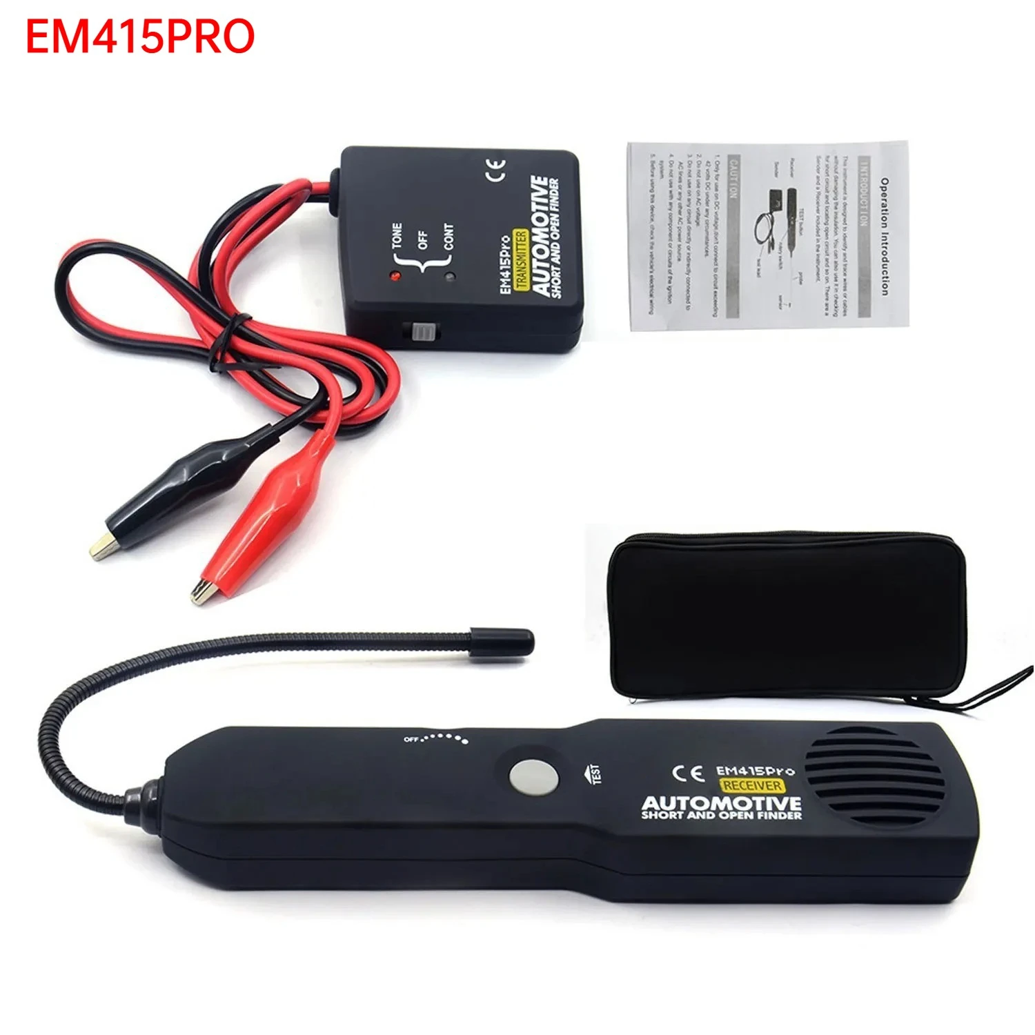NEWbest Car Automotive Short & Open Finder Circuit Finder Tester EM415PRO Car Repair Tool Detector Tracer for Wire or Cable