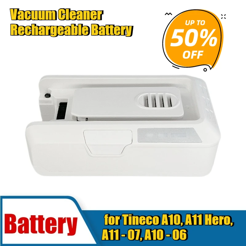 

Compatible for Tineco A10, A11 Hero, A11 - 07, A10 - 06 Vacuum Cleaner Rechargeable Battery