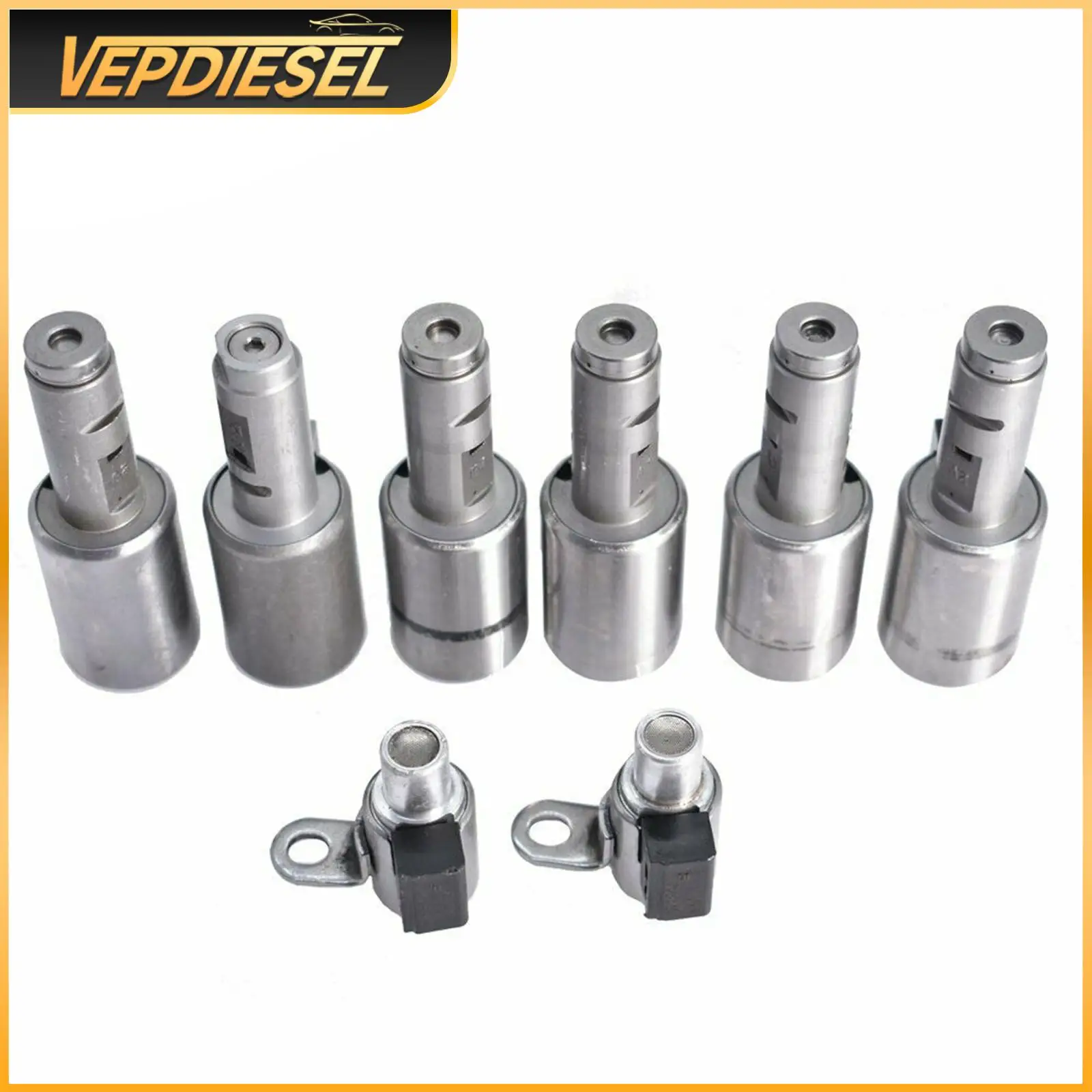 

8 Pcs Refurbished Tf80sc Transmission Solenoid Kit for 2006-2011 Volvo XC90 4.4L V8 Automotive Professional Parts
