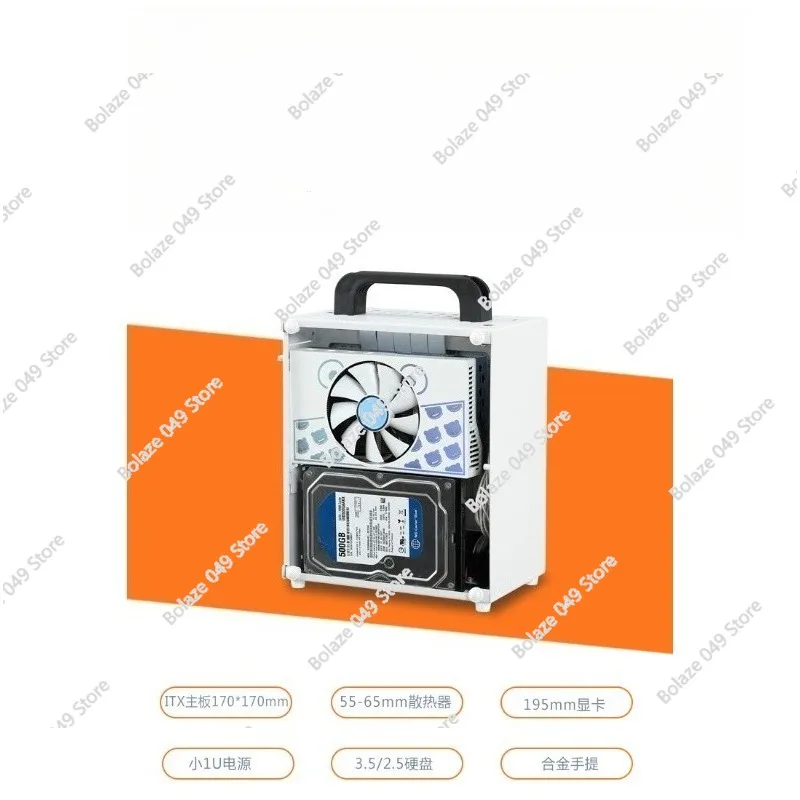 G40 Mini ITX Small Case A4 Handheld Laptop Desktop M24 SGPC K39