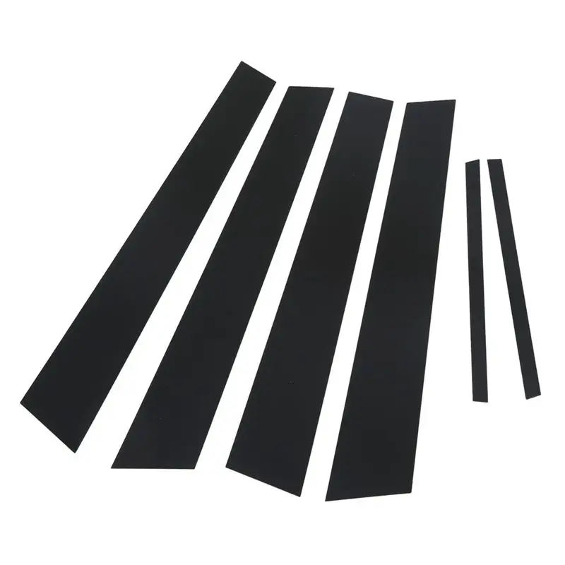 Reliable-Car Pillar Posts Door Window Trim Molding For Dodge 2011-2021 Anti Scratch Stickers Accessories Black