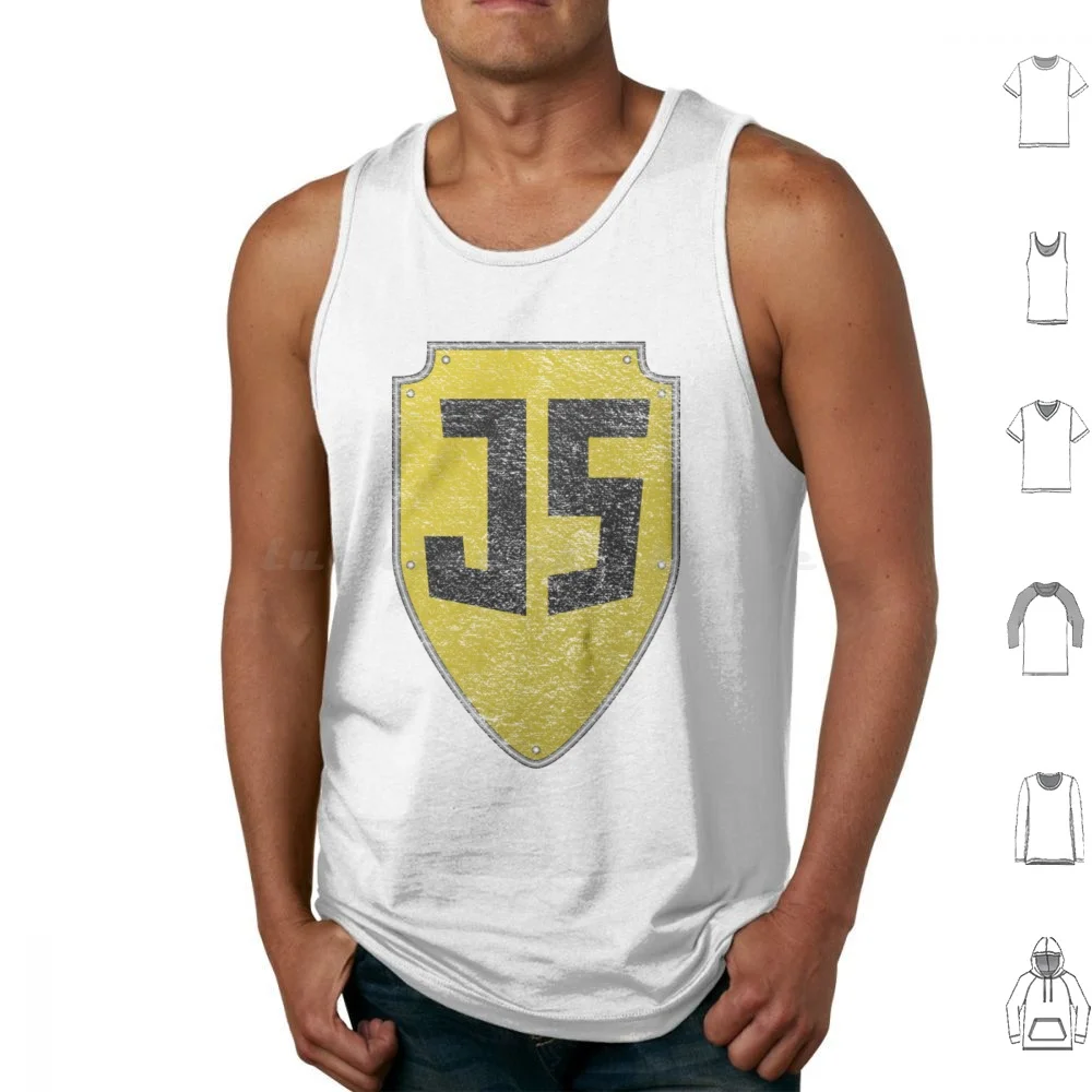 Javascript Tank Tops Print Cotton