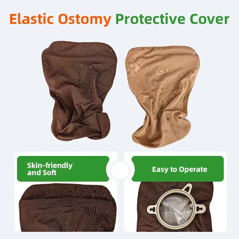 AP01 for One Piece Drainable Disposal Non-woven Fabric Stoma Bag Ostomy Pouch Colostomy Bag 15.5*24cm CE Certified
