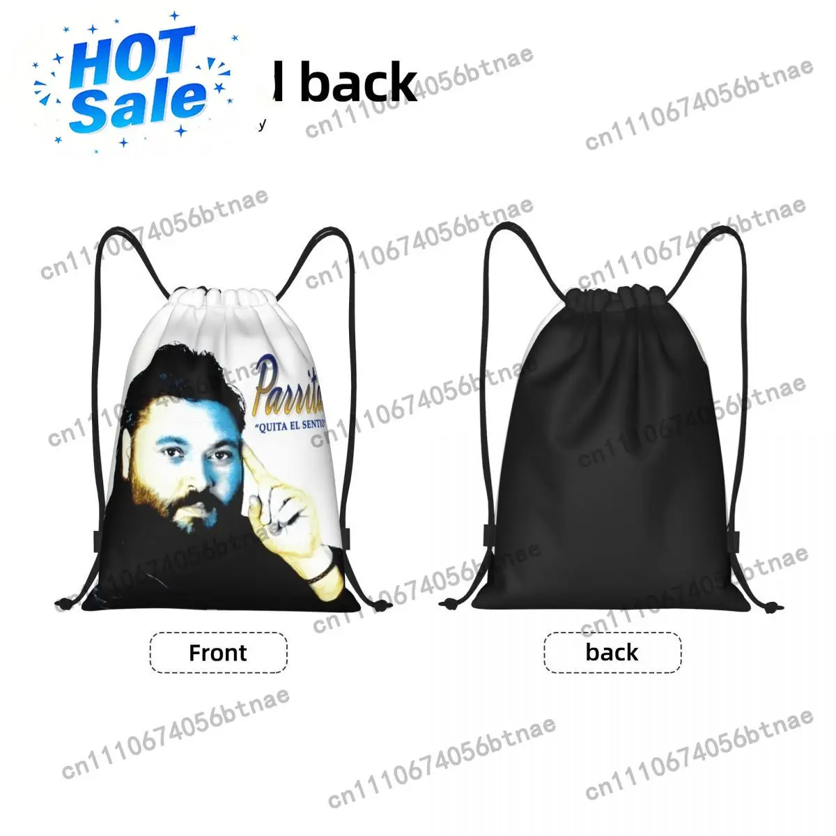 Custom Vicente De Castro Parrita Drawstring Bags Men Women Lightweight Spanish Flamenco Singer Sports Gym Storage Backpack