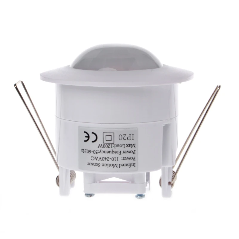 110-240V Adjustable 360° Ceiling PIR Body Motion Detector Lam Dropship