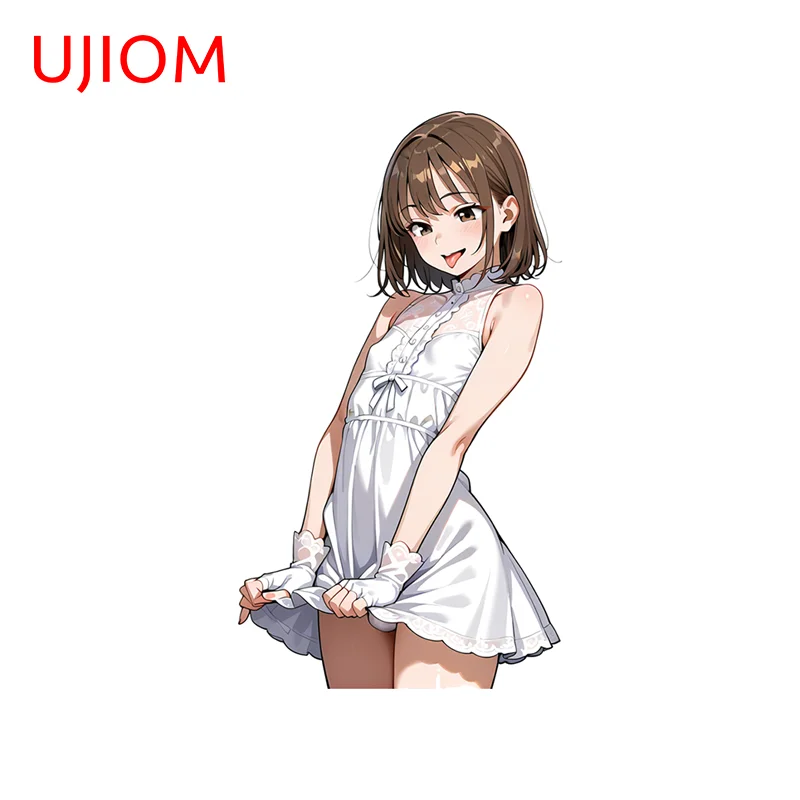UJIOM Seductive Femboy Wall Sticker Kitchen Bedroom Occlusion Scratch Graphics Decal Suitable For Surfboard Murals Decoration