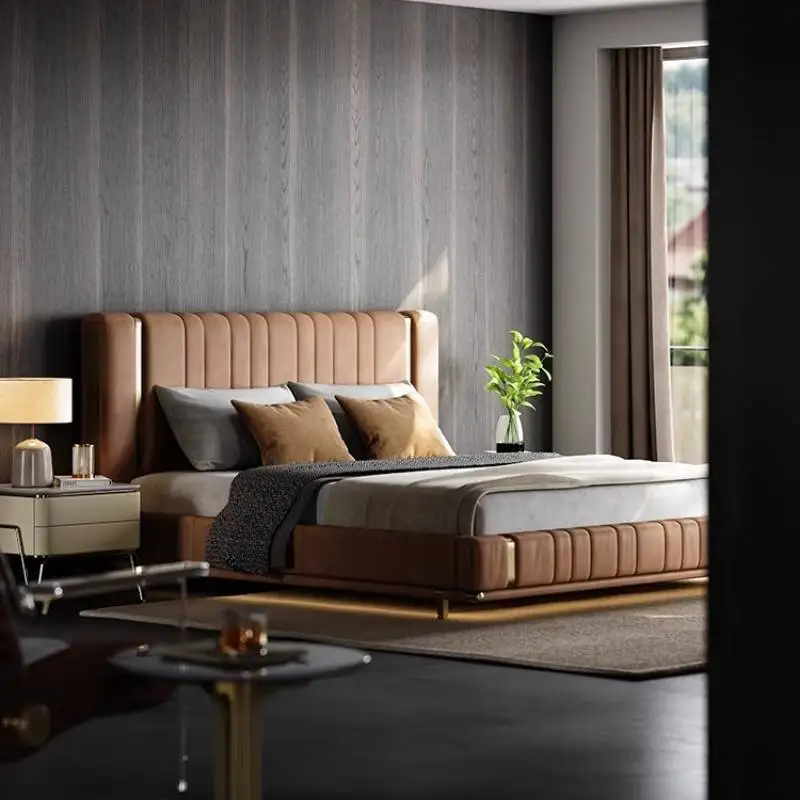 Table Frame Double Bed Decoration Adults Wooden Loft Double Bed Bedroom Freeshippings Letto Matrimoniale Furniture