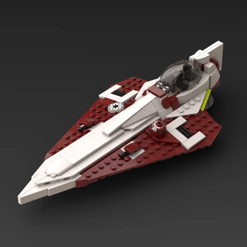 305pcs MOC Obi Wan Kenobi S Starfighter Star Battle Model Building Blocks Toy Construction Christmas Gifts DIY Brick Idea Kids