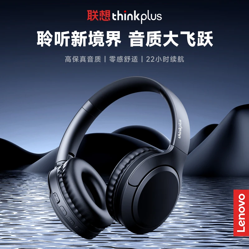 Choice New Lenovo Th53 Wireless Bluetooth 5.4 Headphones Hi-Fi High Quality Music Gaming Headset Fashion Sports Earphones