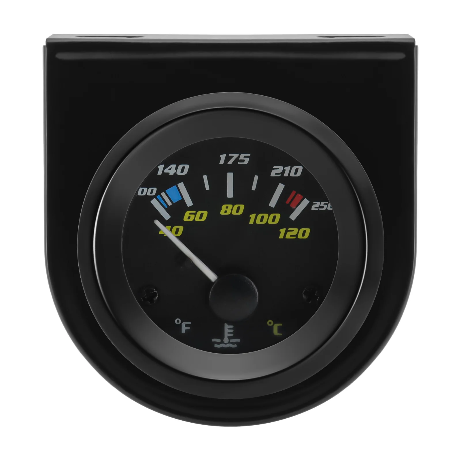 مستشعر درجة حرارة الماء ، 10 ، 40 ~ ، ℃ ، مقياس من من من من من من الدرجة الأولى ، بمؤشر درجة حرارة ، متر للسيارة ، 12 فولت