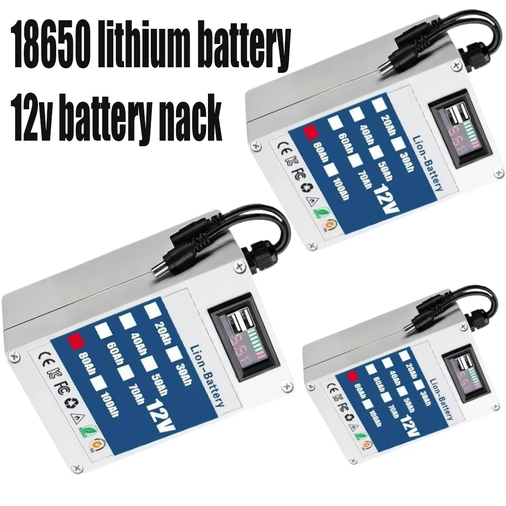 

12V 100Ah DC lithium-ion rechargeable battery is a versatile and high-capacity rechargeable battery