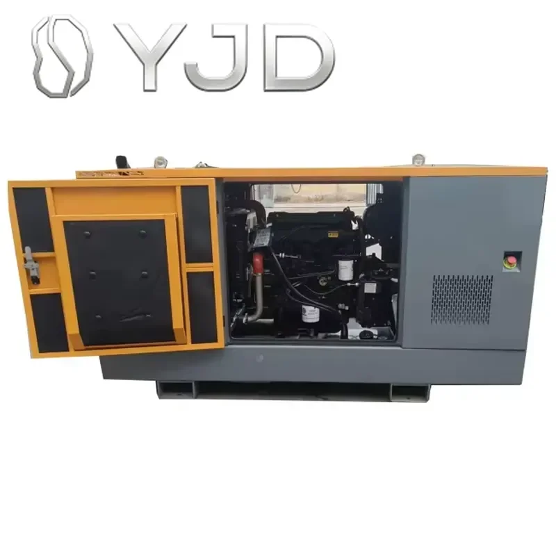 Competitively Priced Soundproof Diesel Generator Cabin Open Frame Silent Type 50/60Hz Various Capacities 10kW 500kVA ATS