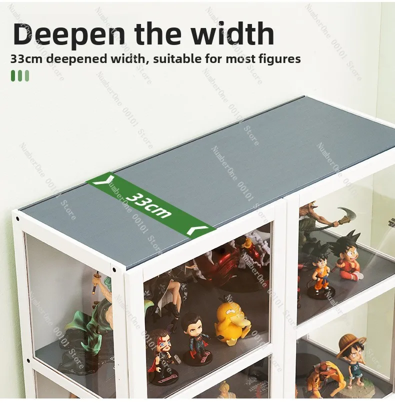 Figure Acrylic Display Stand | Cigarette Cabinet Glass Counter Cosmetics Product Ornament Display Cabinet