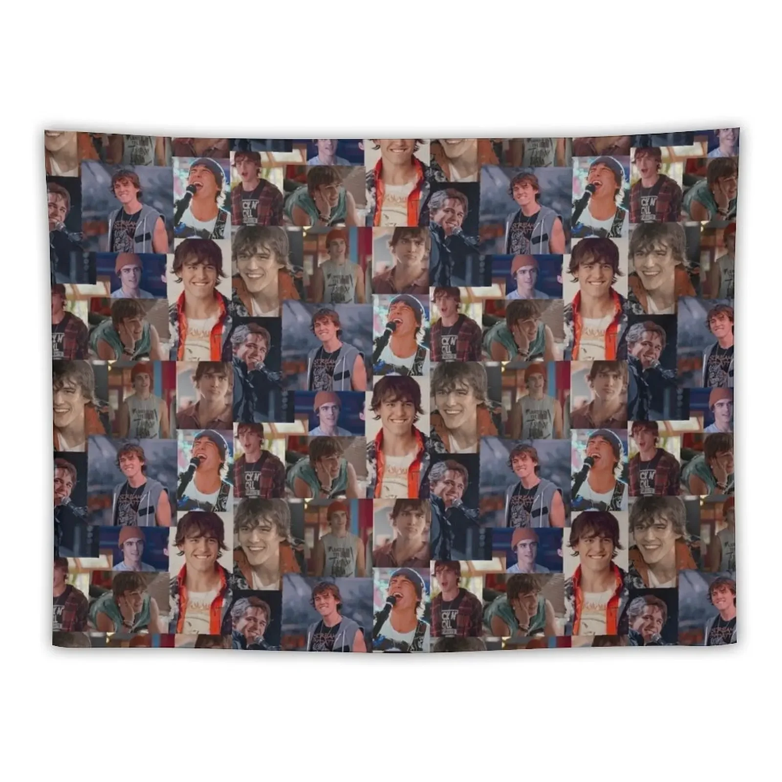 Luke jatp collage Tapestry Room Decor Cute Wallpaper Home Decorations Aesthetic Decoration Aesthetic Tapestry