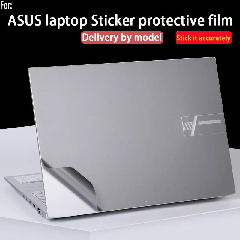 

For ASUS TP3402V/TP3407S/X1704V/D1505Y sticker protects Vvobook S 16 Flip TP3604V computer shell film UM3504D fuselage film.