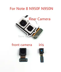 1pcs Back big Main Rear Camera front camera iris ID Module Cable For Samsung Galaxy Note 8 N950F N950F/DS N950N Replace Part.