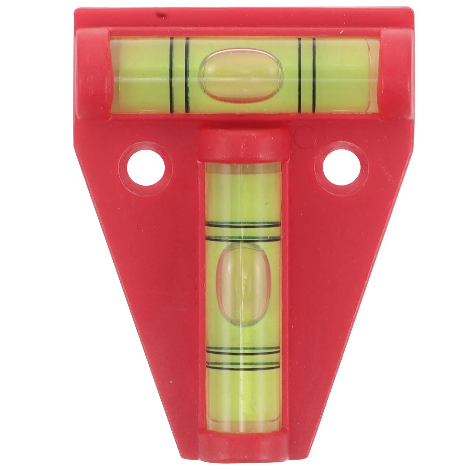 T على شكل سيارة صغيرة مستوى البلاستيك فقاعة Rv أداة تسوية صغيرة الحجم متعددة الوظائف السفر مقطورة تخييم الملحقات قياس