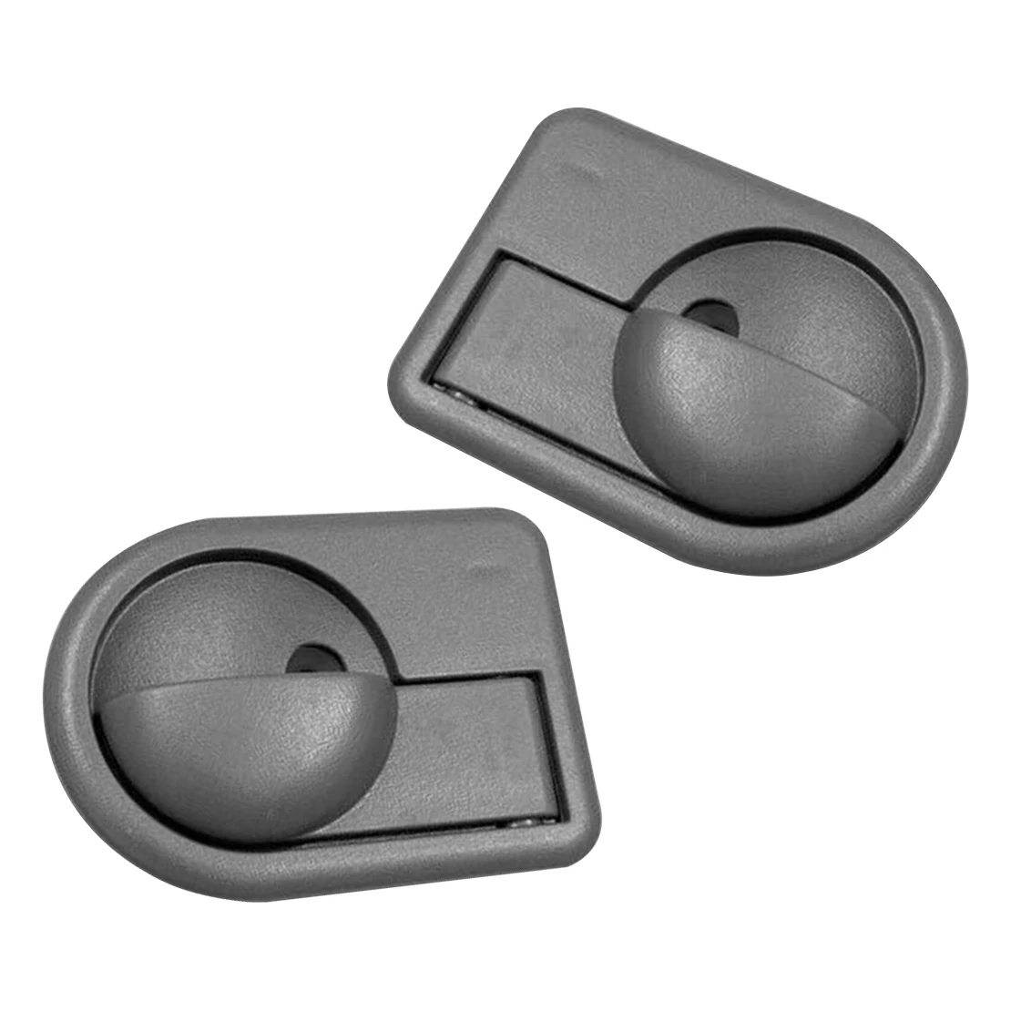 

1 Pair Grey Plastic Inner Left & Right Side Door Handle Fit for Daewoo Tico Kly3 1991-1998 1999 2000 83110A72B01 83130A72B01