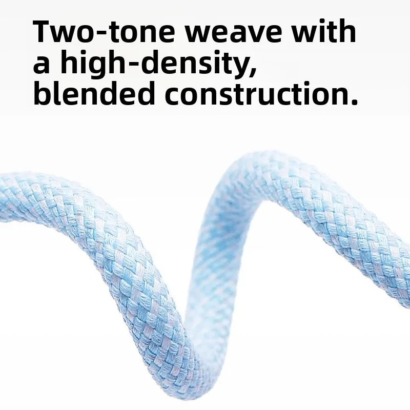 Câble de données de charge rapide tressé coloré PD 20W, adapté à Apple et Huawei, charge Flash 6A, Extra-long, le plus vendu