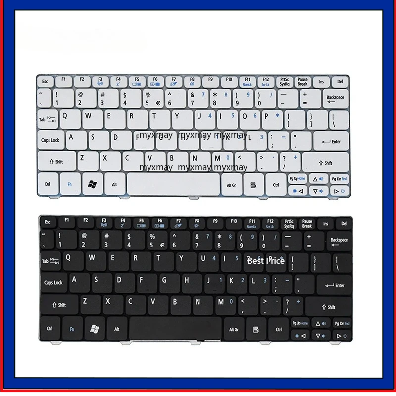 Новая клавиатура для ноутбука ACER D257-N57cbb 521 D271 ZE7 ZE6 AO532h PAV70 EM350 D270