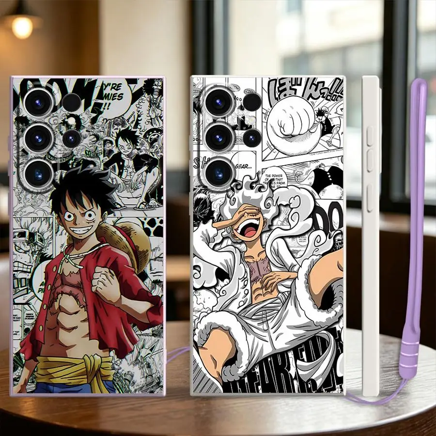 Anime O-One Pieces Phone Cover Case for Samsung Galaxy S26 S23 Note 20 10 Ultra S21 Plus S22 S24 Ultra S20 FE S25 Edge