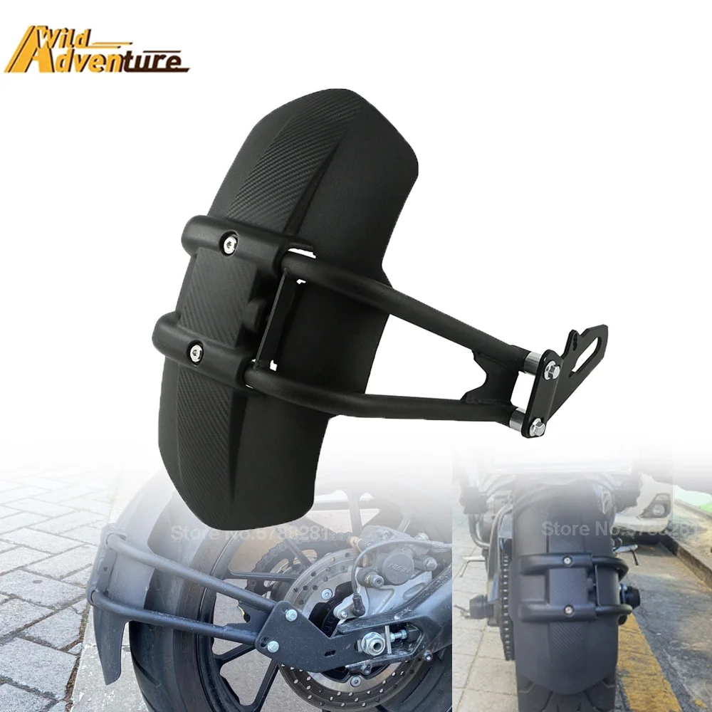 

Motorcycle Universal Rear Fender Mudguard For Kawasaki Z900 For Yamaha MT09 MT07 For Honda Rear Wheel Mud Flaps Mud Splash Guard