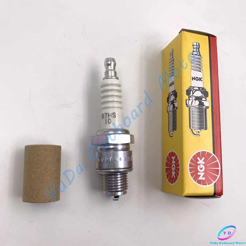 NGK Spark Plug B7HS B8HS BR7HS-10 BR8HS-10 DCPR7E for Yamaha/ Suzuki/Tohatsu/Mercury Outboard Marine Boat