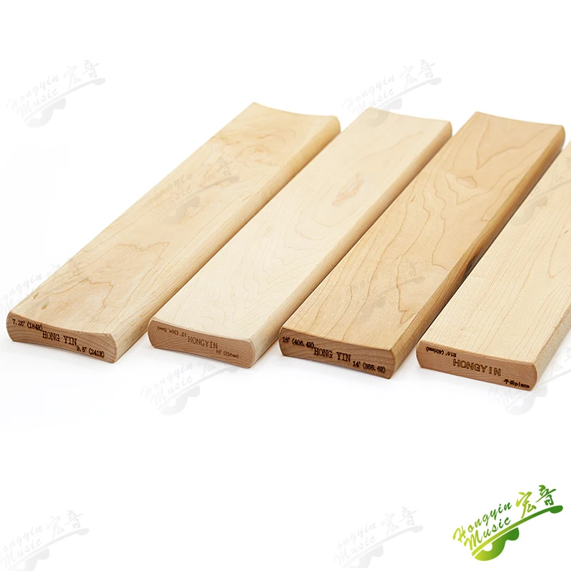 HUATOOL Radius Schleifblöcke 7,25 & 9,5, 10 & 12, 14 & 16 für Gitarre Bass Bund Nivellierung Griffbrett Gitarrenbauer Werkzeug verlängern 40 cm – Detail 1