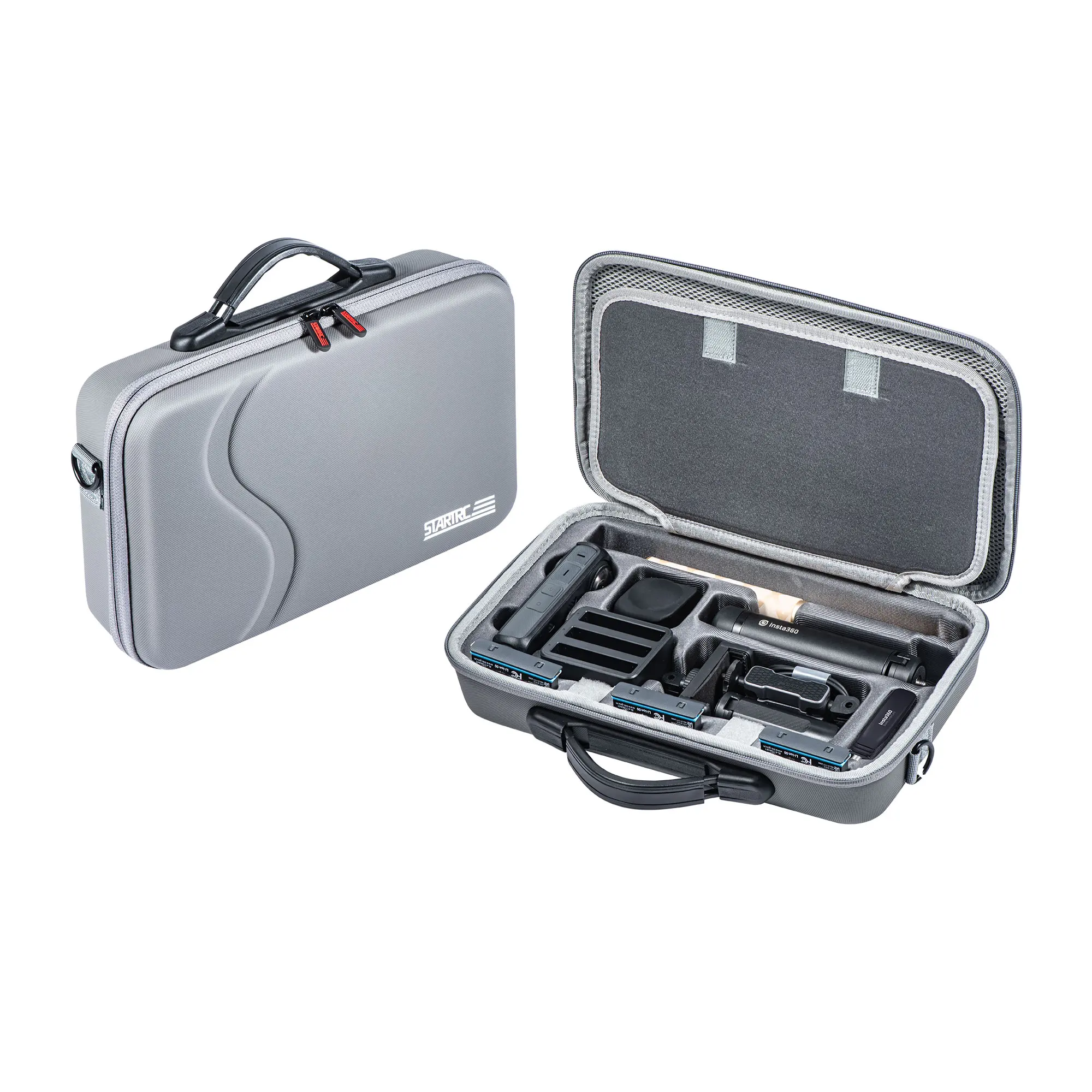 STARTRC ل Insta360 X4 حقيبة حمل كاميرا حقيبة كتف واقية إزالة الروائح الكريهة منظم لملحقات Insta 360X4