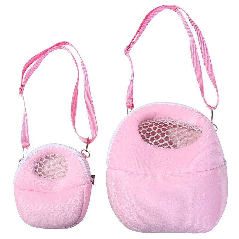 Pet Carrier For Small Animals Hamster Pocket Dog Sleep Bag Hanging Hamster Backpack Rat Hedgehog Chinchilla Ferret